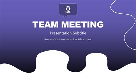 Team Meeting Powerpoint Templates